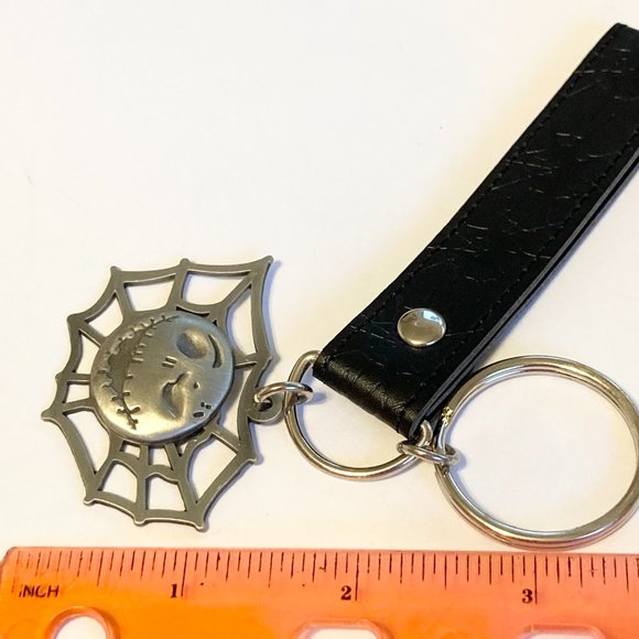 Vintage Disney Jack Skellington Keychain Keyring Nightmare Before Christmas - Picture 10 of 10
